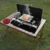 Portable Tabletop 3-Burner Camping Stove