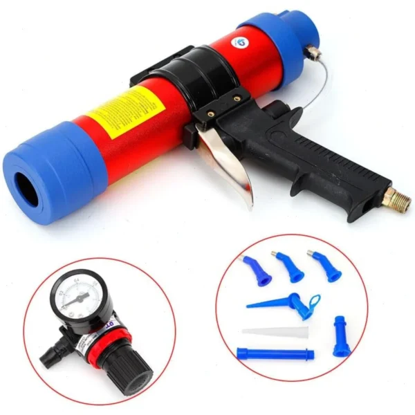 310ml Pneumatic Glue Gun, Air Powered Caulk Dispen