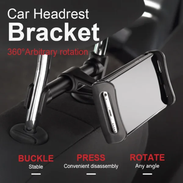 Car Tablet Holder Stand for iPad 2/3/4 Air Pro 4-1