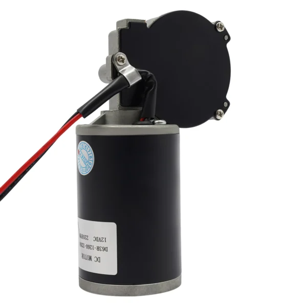 60W Electric Gear Motor 220RPM 12V DC