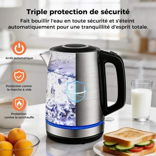 S5a5a81c2ee164e5cb2c4552e371cda793.webp Bouilloire Électrique Inox 1,7L 2200W