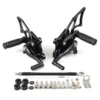 Racing Adjustable Rearsets Footrests for K