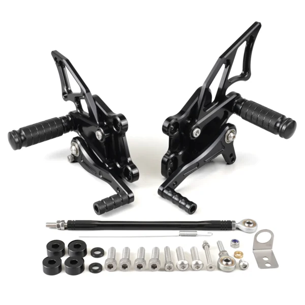Racing Adjustable Rearsets Footrests for K