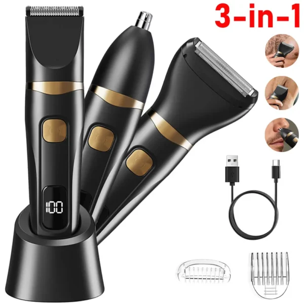Electric Shaver for Men USB Rechargeable Beard Sha