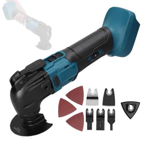 Podofo Battery Powered Oscillating Tool Kit with A