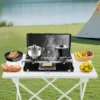 Portable Tabletop 3-Burner Camping Stove