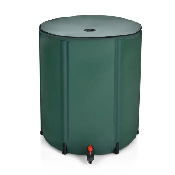 53 Gallon Collapsible Rain Barrel Water Collector