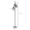 S8d540548114a4178874f397e17a4c42aq.webp Industrial Floor Lamp, 3 Metal Shades, 40 W