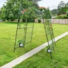 S8fb2007657eb44779af79d71c3a088dd0.webp Garden Trellis Arch for Climbing Plants, Black