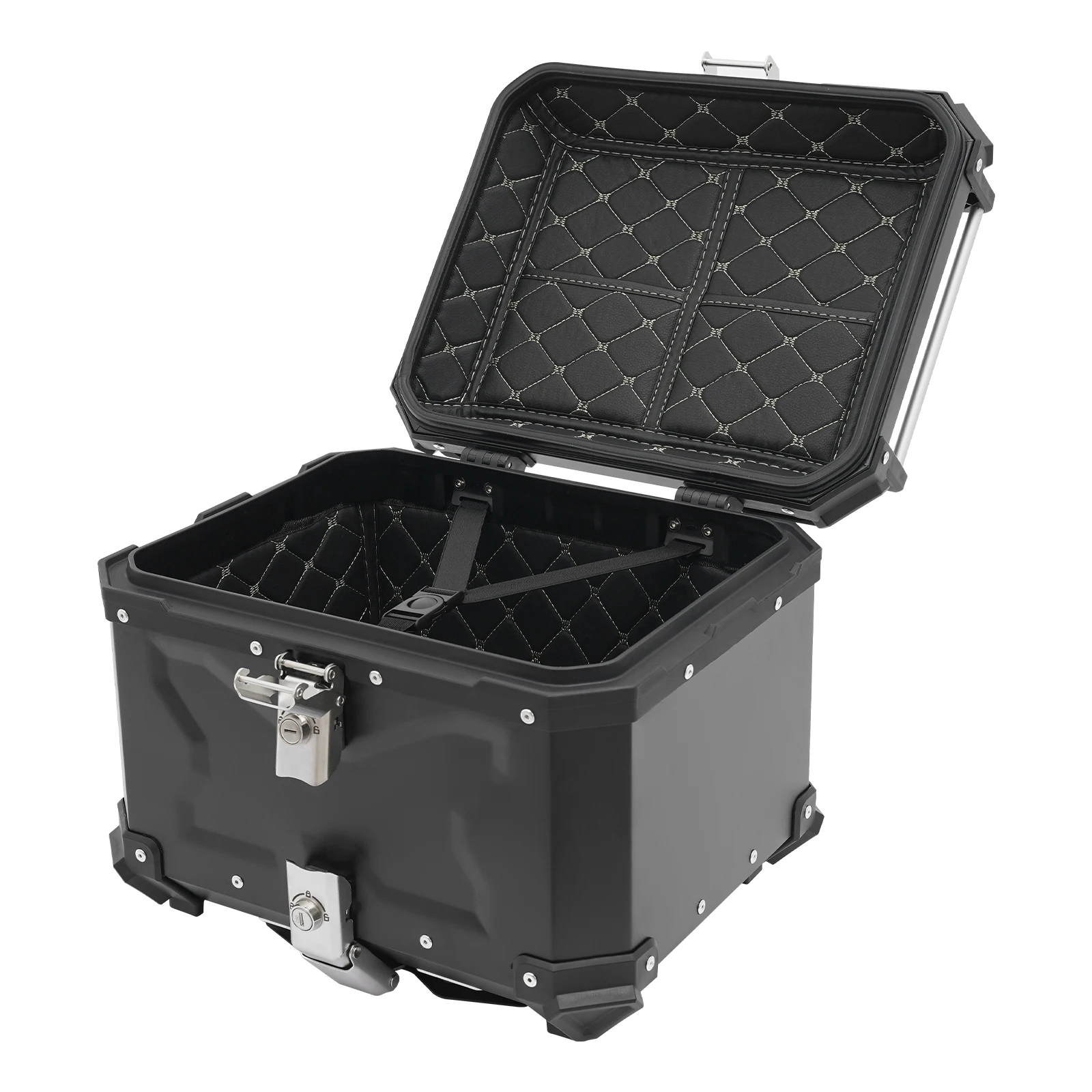45L/55L/65L Motorcycle Tail Box, Aluminum Alloy