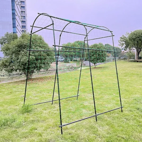 Sb2d3ba23223f44d6b775a2bf5b437178u.webp Garden Trellis Arch for Climbing Plants, Black