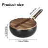 24/28cm Cast Iron Pan Uncoated Cooking Pan
