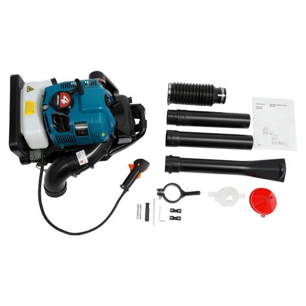 75.6cc 4-Stroke Backpack Leaf Blower, 168cm Pipe,