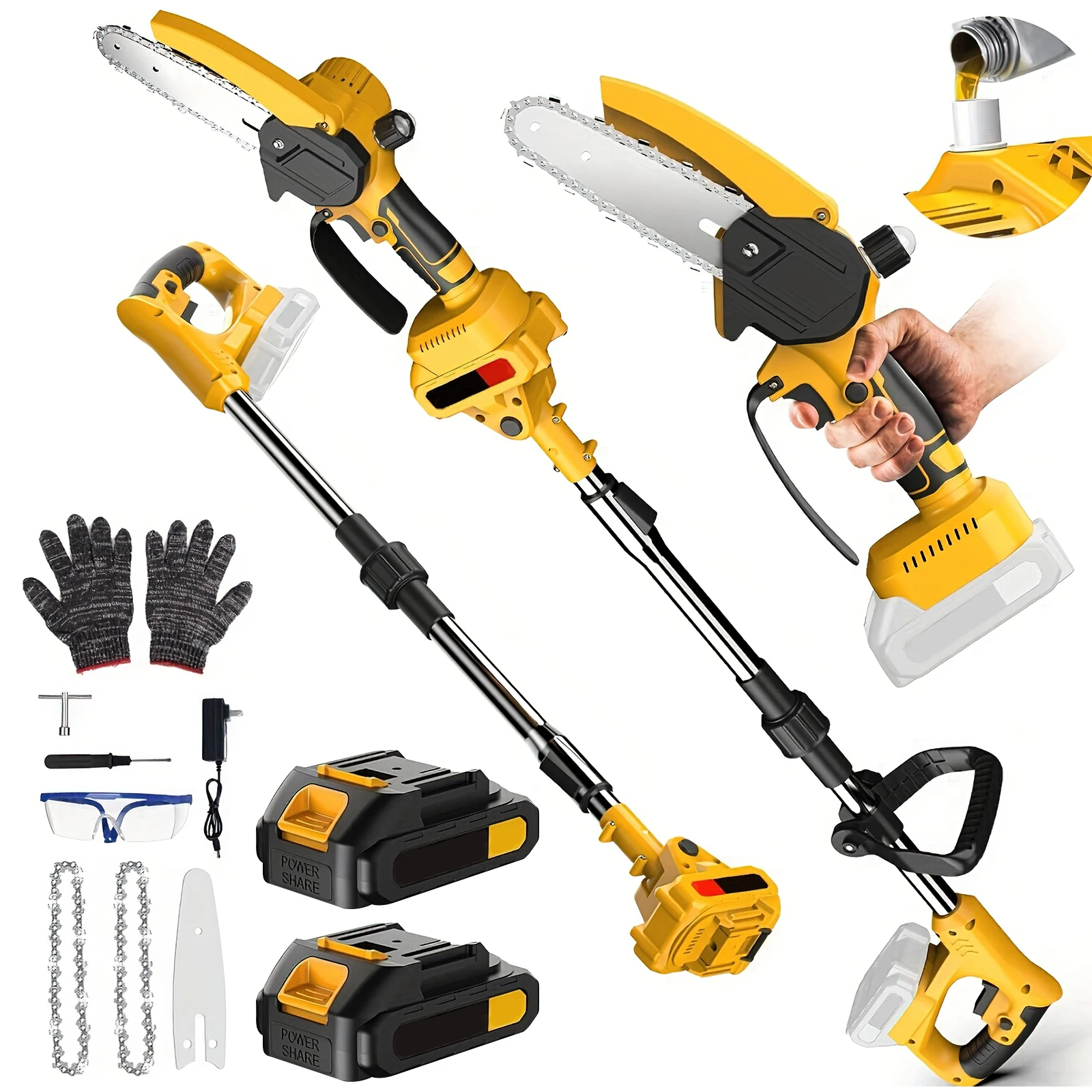 Sba63d242af79452f87cbe573676341c01.webp Cordless Electric Pole Saw 21V 500W