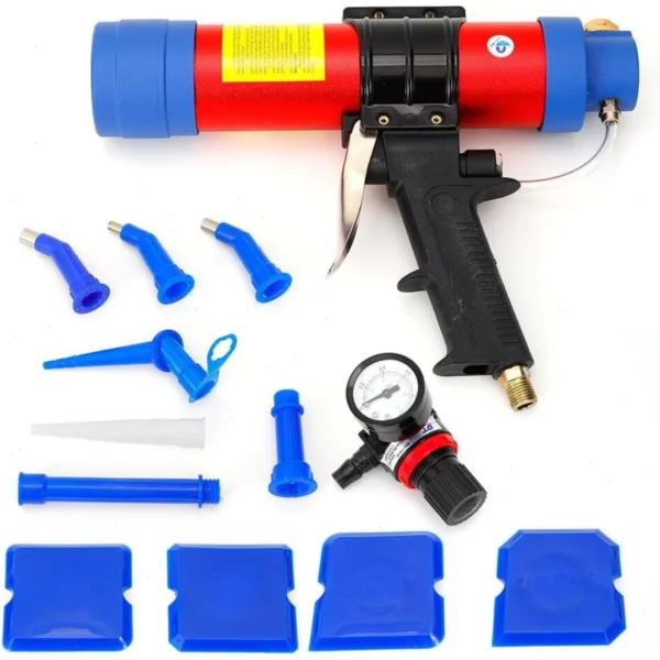 310ml Pneumatic Glue Gun, Air Powered Caulk Dispen