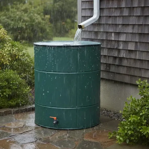 53 Gallon Collapsible Rain Barrel Water Collector