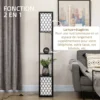 Sd9744c85187e493596cc1f7db68af3db6.webp Floor Lamp with 2 Shelves, E27, Black