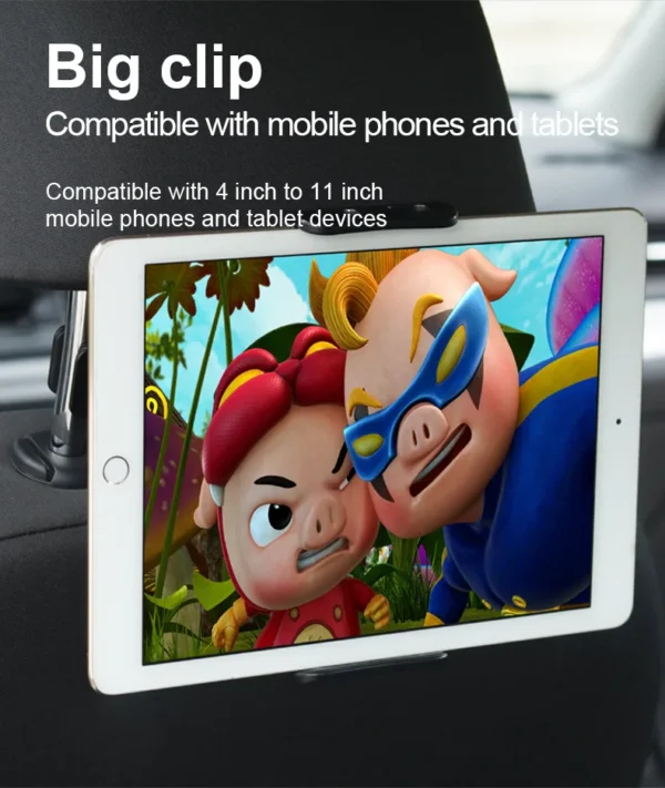 Car Tablet Holder Stand for iPad 2/3/4 Air Pro 4-1