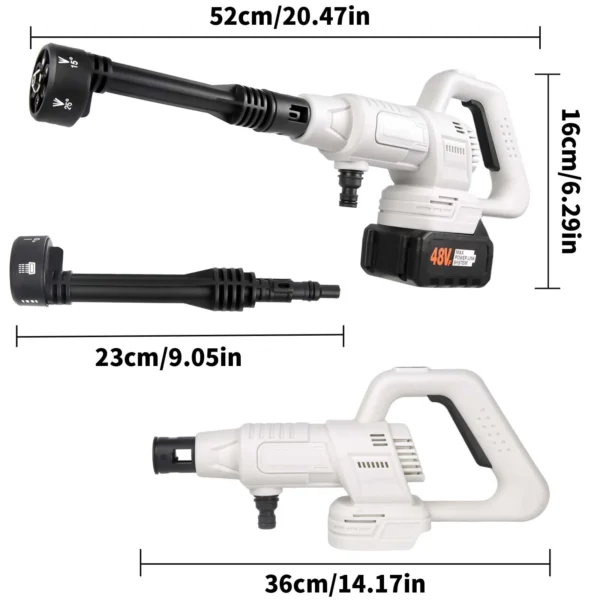 Sf41b5ae777cc4928b9769fd26a007b0dA.webp Cordless Mobile Pressure Washer 150W Motor Spray W