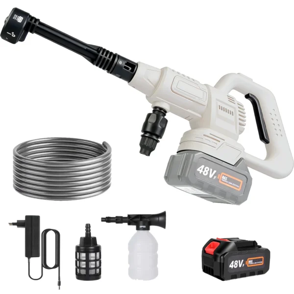 Sfaa848ffa5cd47c7bd8e70ae97c73a59N.webp Cordless Mobile Pressure Washer 150W Motor Spray W